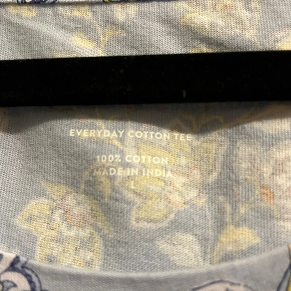 J.Jill Floral Blue Women's TShirt NWT - Picture 2 of 3